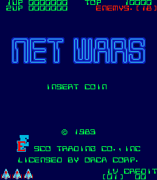 Net Wars Title Screen
